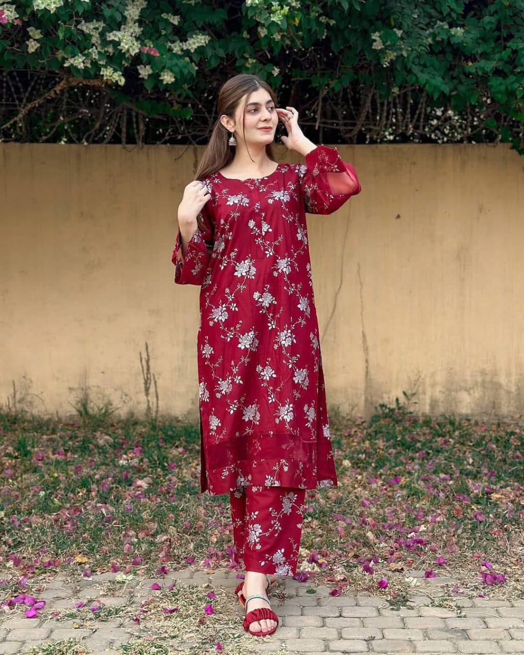 BLOSSOM PRINTED LONG LENGHT