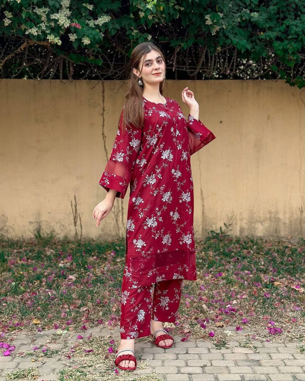 BLOSSOM PRINTED LONG LENGHT