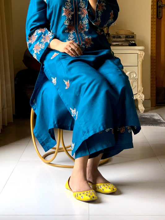 Zoya Embroidered Long Length