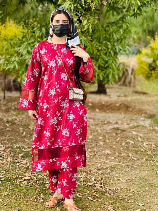 BLOSSOM PRINTED LONG LENGHT